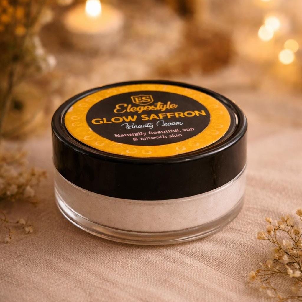 glow saffron-night cream